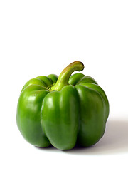 Image showing Green bell pepper