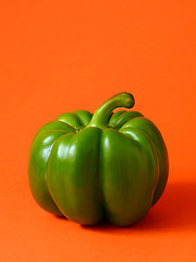 Image showing Green bell pepper