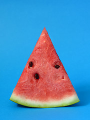 Image showing Sliced ripe watermelon