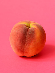 Image showing One ripe peach