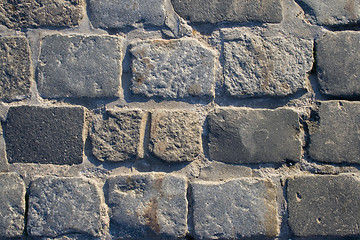 Image showing stone block paving