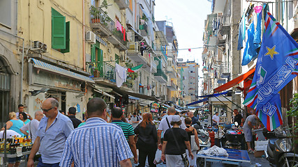 Image showing Street Market Naples