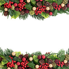 Image showing Decorative Christmas Border