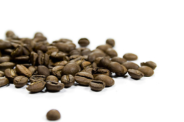 Image showing coffe beans close-up