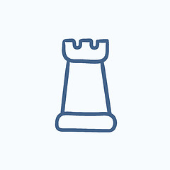 Image showing Chess sketch icon.