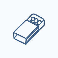 Image showing Matchbox sketch icon.