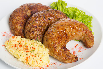 Image showing Homemade meat cutlets