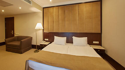 Image showing interior of double bed room