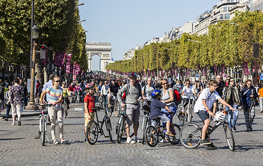 Image showing Journee Sans Voiture, Paris 2015