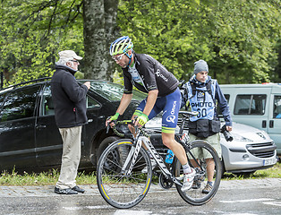 Image showing The Cyclist Michael Albasini - Tour de France 2014