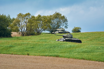 Image showing Tanks on the Field