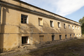 Image showing abandoned old building 