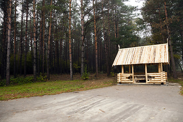 Image showing old wooden house  