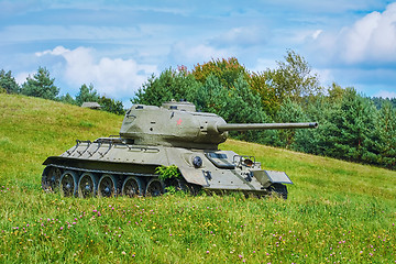 Image showing Tank of Second World War