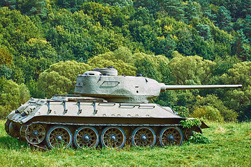 Image showing Tank of Second World War