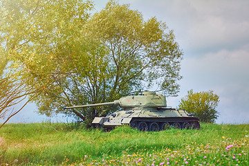 Image showing Tank of Second World War