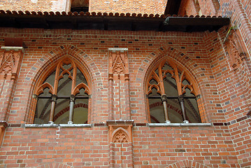 Image showing castle window