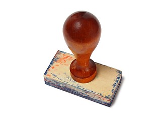 Image showing Vintage rubber stamp