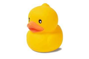 Image showing Yellow rubber duck