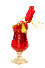 Image showing Christmas glass