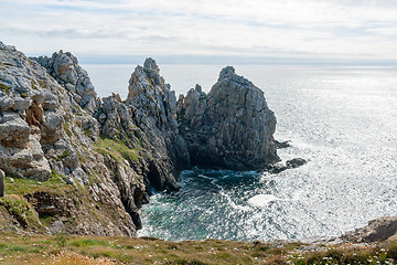 Image showing Pointe de Pen-Hir in Brittany