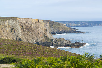 Image showing Pointe de Pen-Hir in Brittany