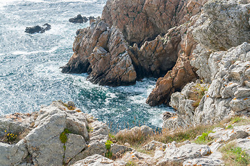 Image showing Pointe de Pen-Hir in Brittany