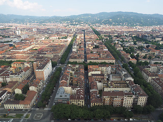 Image showing Aerial view of Turin