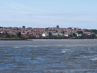 Image showing View of Birkenhead in Liverpool