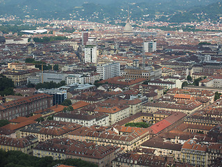 Image showing Aerial view of Turin