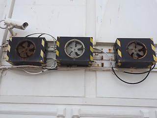 Image showing HVAC device detail