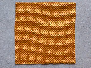 Image showing Orange Fabric sample