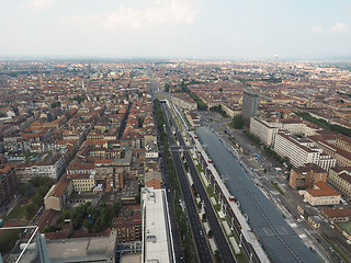 Image showing Aerial view of Turin