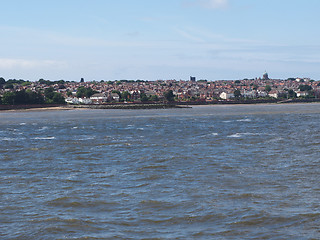 Image showing View of Birkenhead in Liverpool