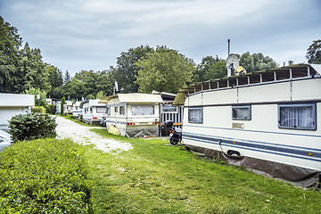 Image showing campsite at Starnberg Lake