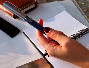 Image showing Offering Ball-pen