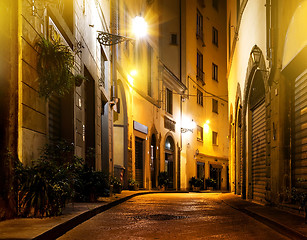 Image showing Florence at night