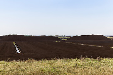 Image showing extraction of peat  