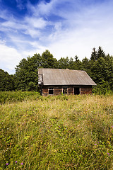 Image showing abandoned house , Belarus.