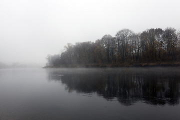 Image showing morning on the river  
