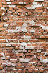 Image showing red brick wall 