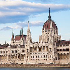 Image showing Budapest parliament view