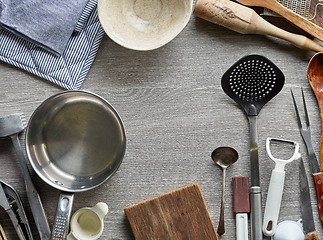 Image showing various kitchen utensils