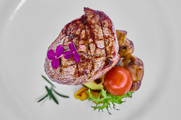 Image showing Delicious beef steak