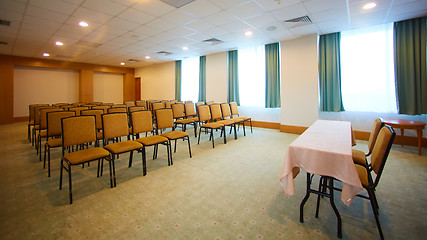 Image showing interior of modern conference hall