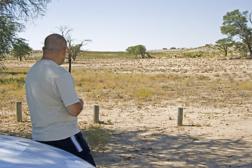 Image showing Lone Traveller