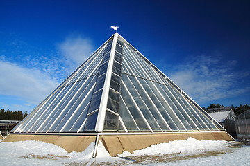 Image showing Glass pyramid