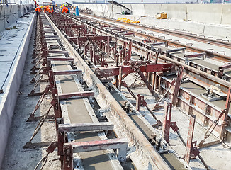 Image showing Railway Construction