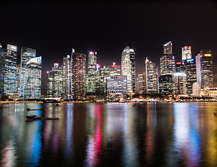 Image showing Singapore Skyscraper Cityscape 