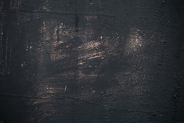 Image showing Black distressed background